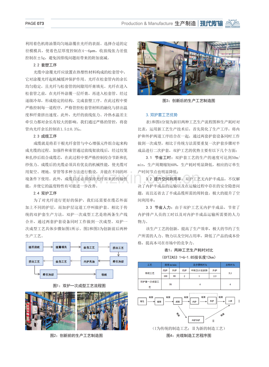 一种新型光缆双护一次成型生产工艺.pdf_第2页