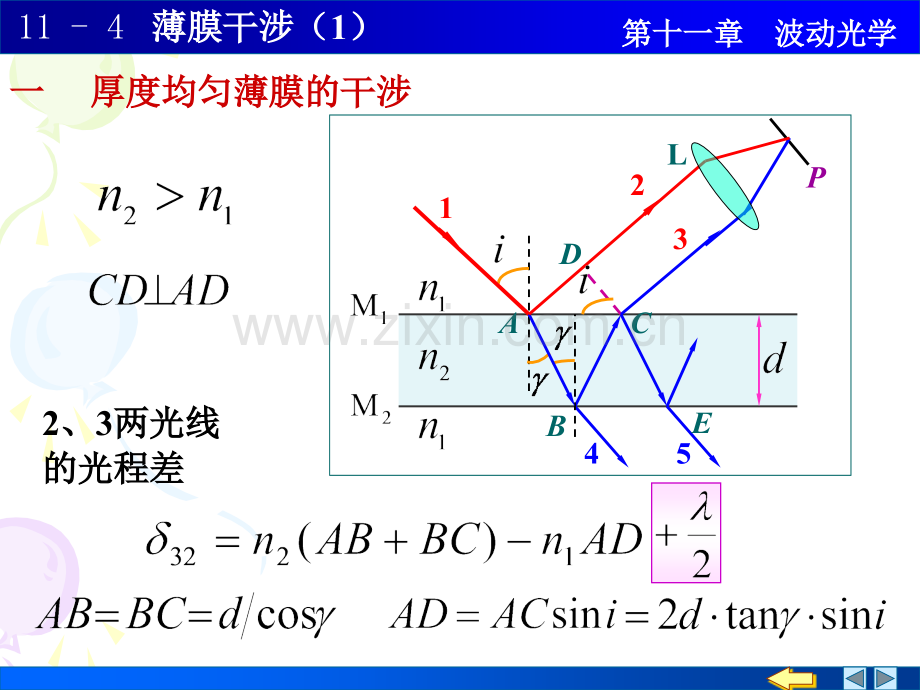 大学物理114薄膜干涉.pptx_第1页