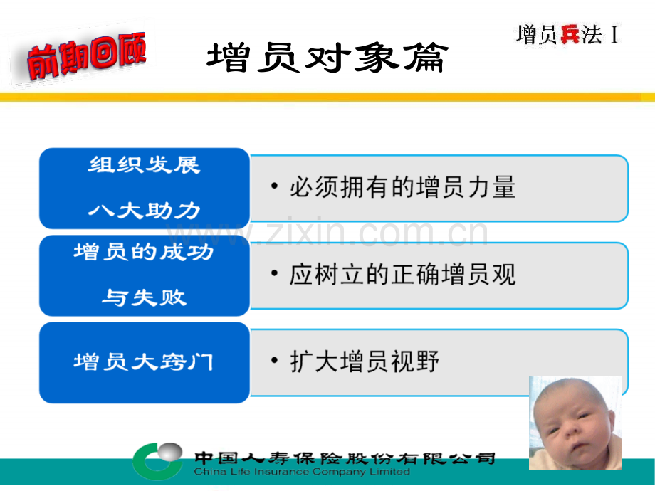 国寿新增员兵法中国人寿保险公司组织发展增员专题早会分享培训模板演示文档幻灯片资料对象篇.pptx_第3页