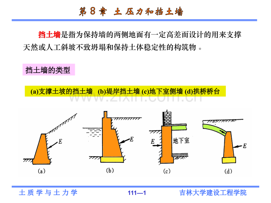 土力学-土压力和挡土墙.pptx_第1页