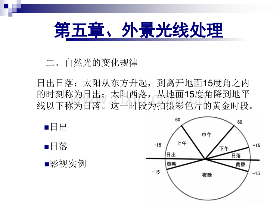 影视照明技术外景光线处理.pptx_第3页