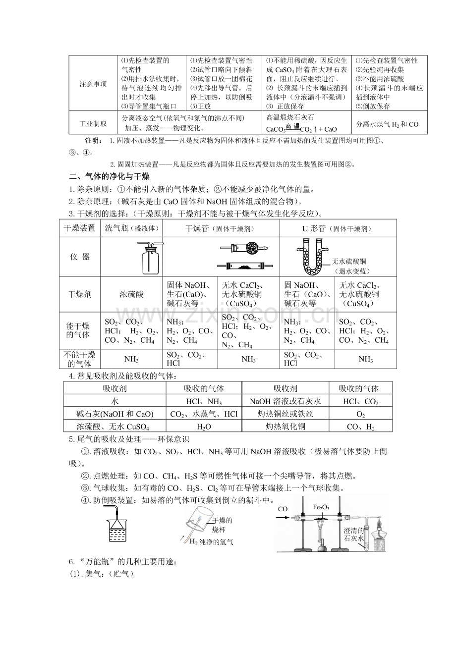 初中化学常见气体的制取.doc_第2页