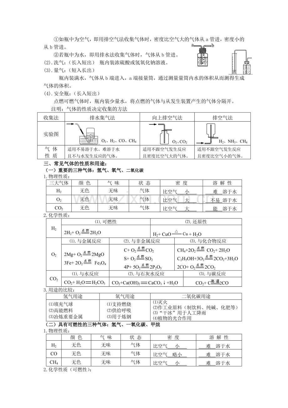 初中化学常见气体的制取.doc_第3页