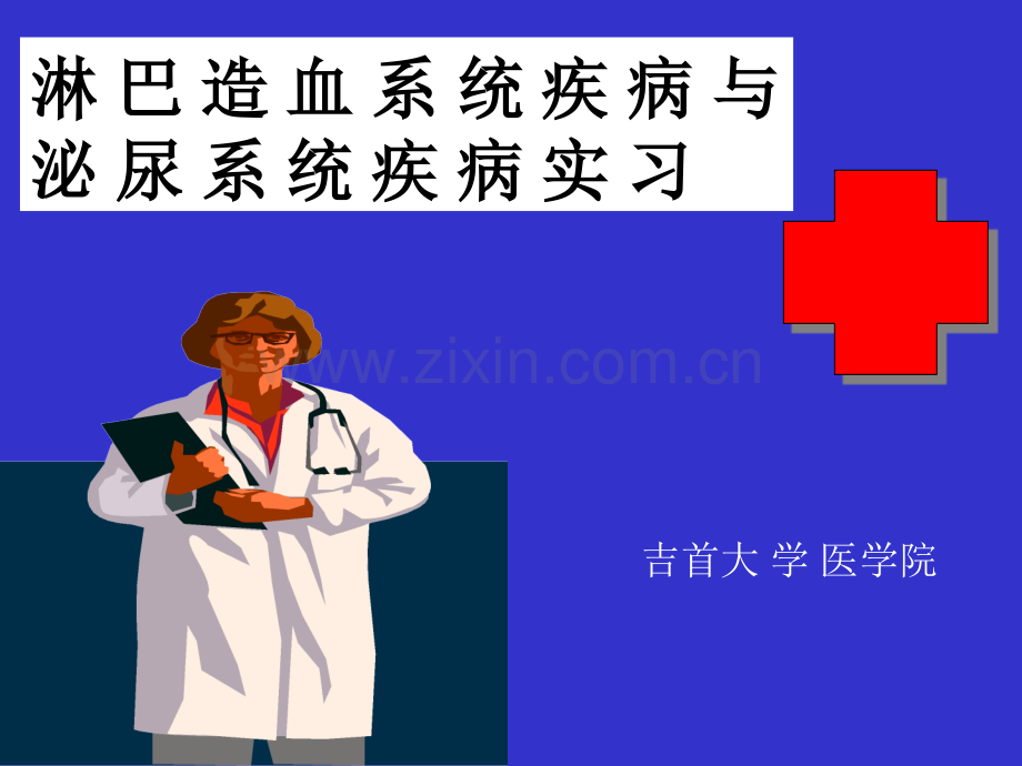 淋巴造血泌尿系统疾病实习.pptx_第1页