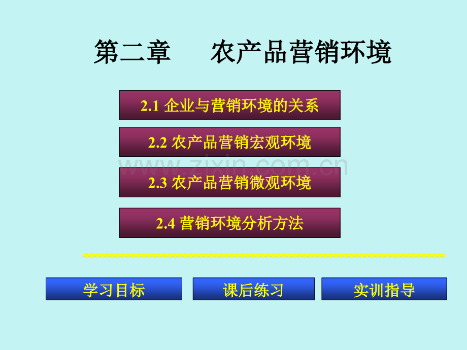 农产品营销环境农产品营销环境及蘑菇营销环境分析.pptx_第1页