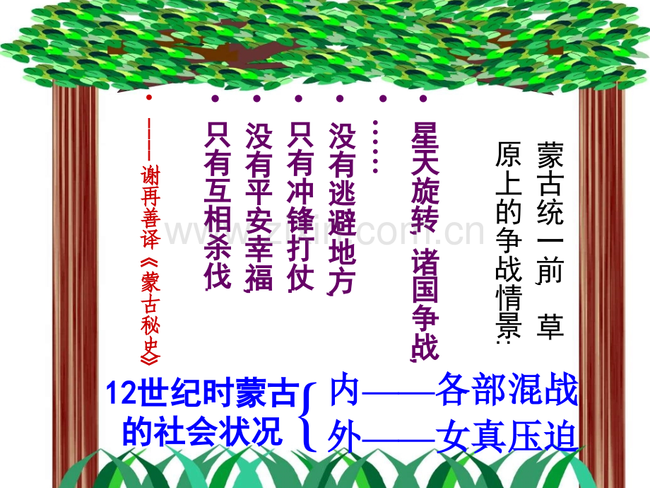 历史蒙古的兴起和元朝的建立课件人教版七年级下.pptx_第3页