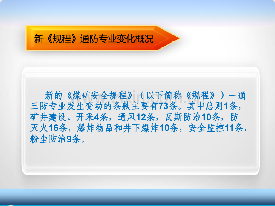 新版煤矿安全规程解读通防专业方案.pptx_第3页