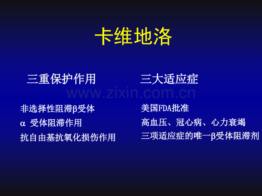 新型β受体阻滞剂卡维地洛在心血管治疗方面的应用.pptx_第2页