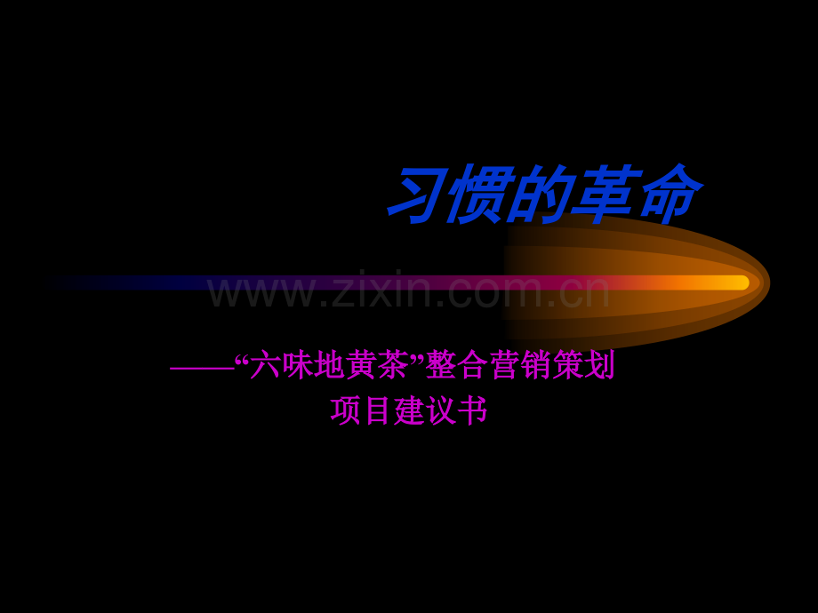 六味地黄茶整合营销策划项目建议书详解.pptx_第1页