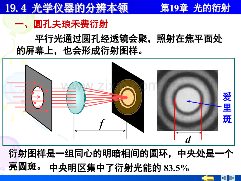 大学物理波动光学光的衍射1904光学仪器分辨率.pptx_第2页