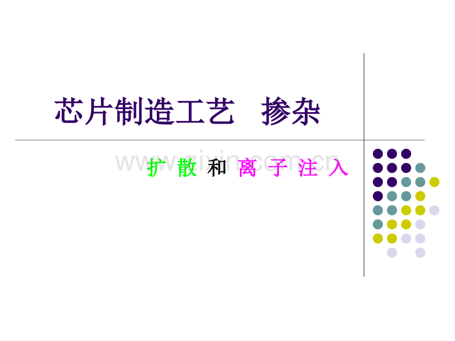 半导体制作工艺掺杂.pptx_第1页