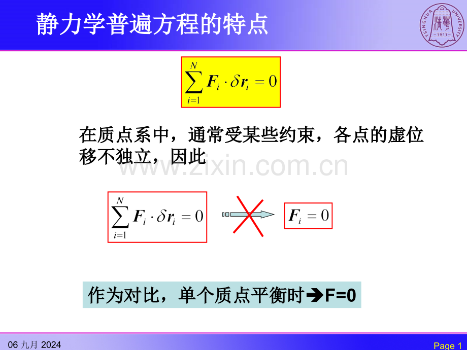 广义坐标形式的虚位移原理.pptx_第1页