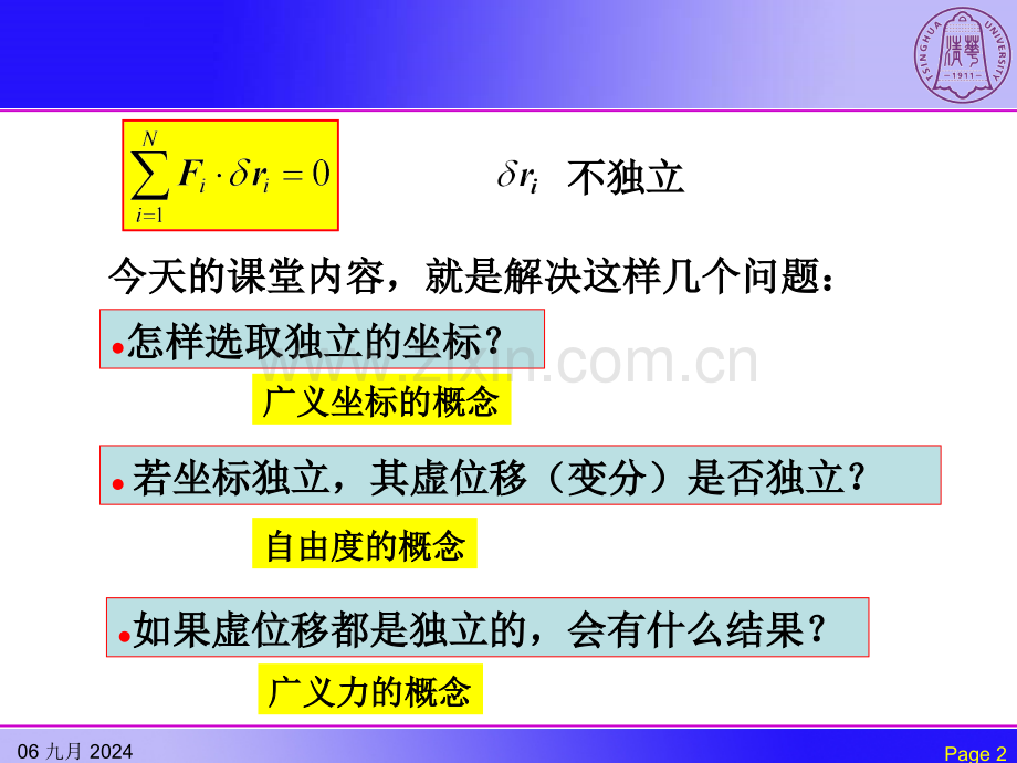 广义坐标形式的虚位移原理.pptx_第2页