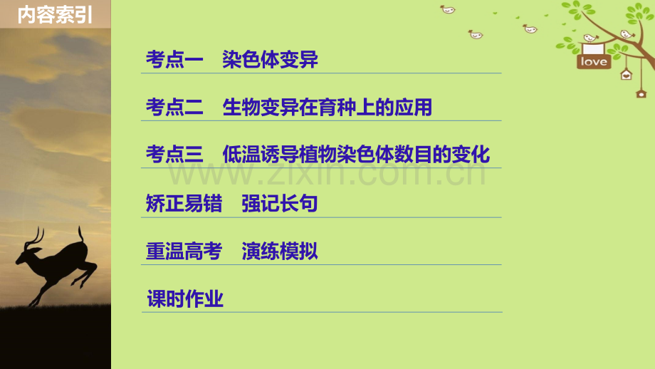 学高考生物大一轮复习生物的变异育种和进化第讲染色体变异与育种.pptx_第3页