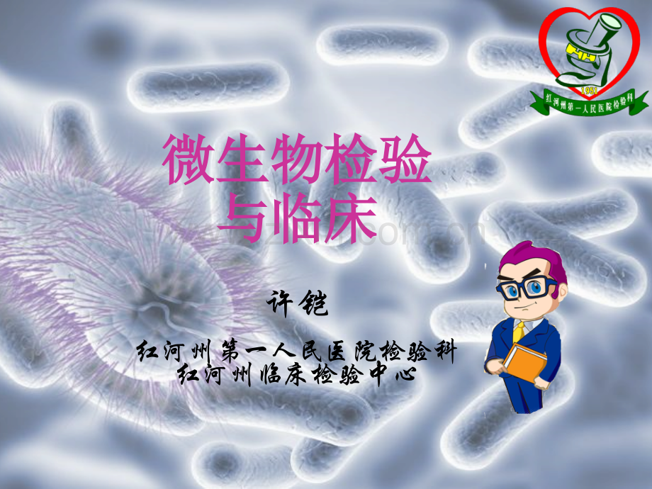 微生物检验与临床石屏.pptx_第1页