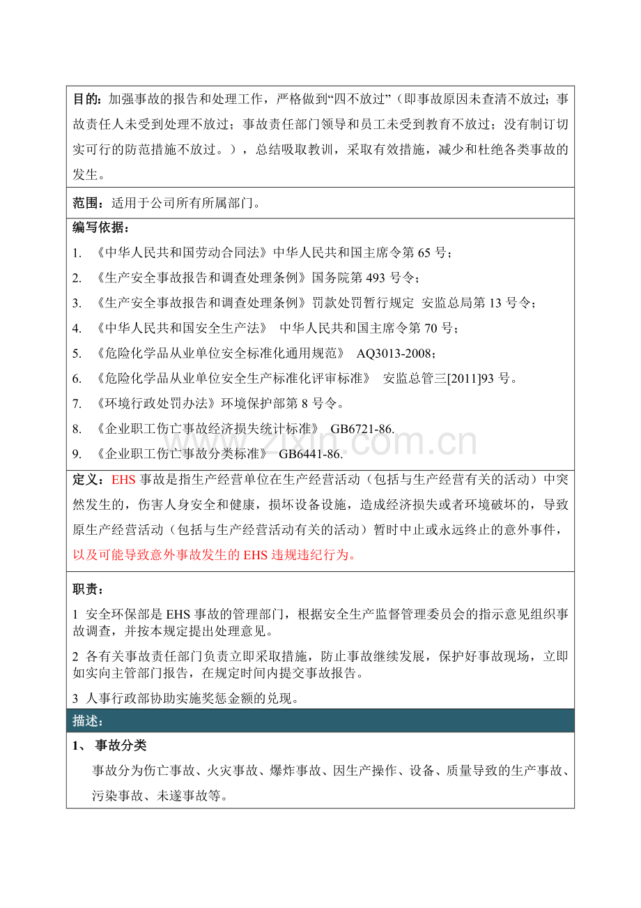 EHS事故管理制度.doc_第1页