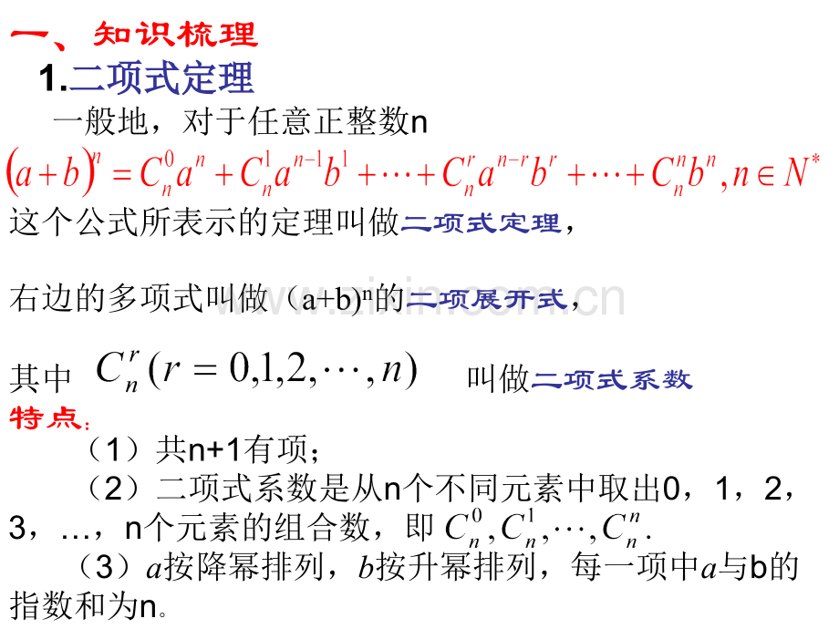 二项式定理完美版.pptx_第1页