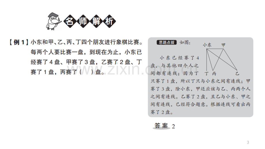 全国通用六年级下册数学课件小升初复习实践与应用时逻辑推理.pptx_第3页