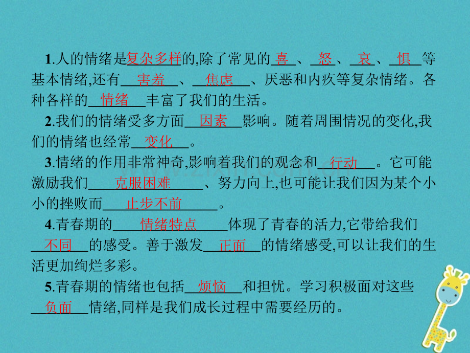 七年级道德与法治下册做情绪情感的主人揭开情绪的面纱第1框青春的情绪课件新人教版.pptx_第2页