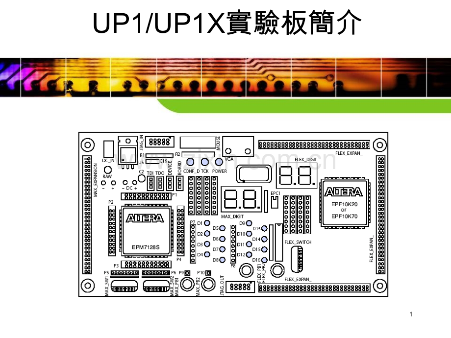 CHUP实验板介绍与元件烧录.pptx_第1页