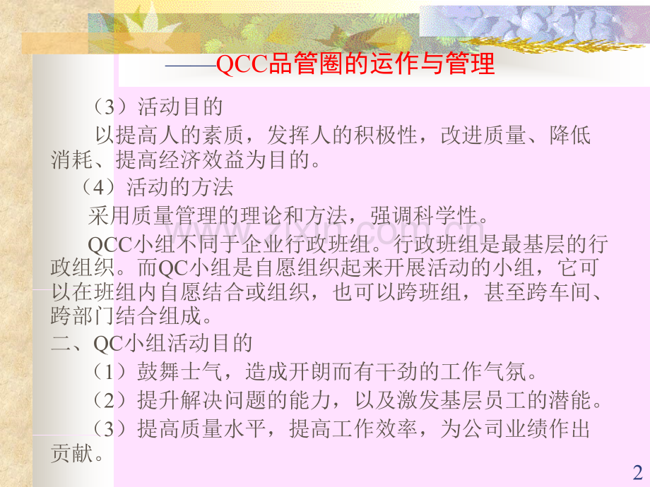 QCC品管圈的运作.pptx_第2页