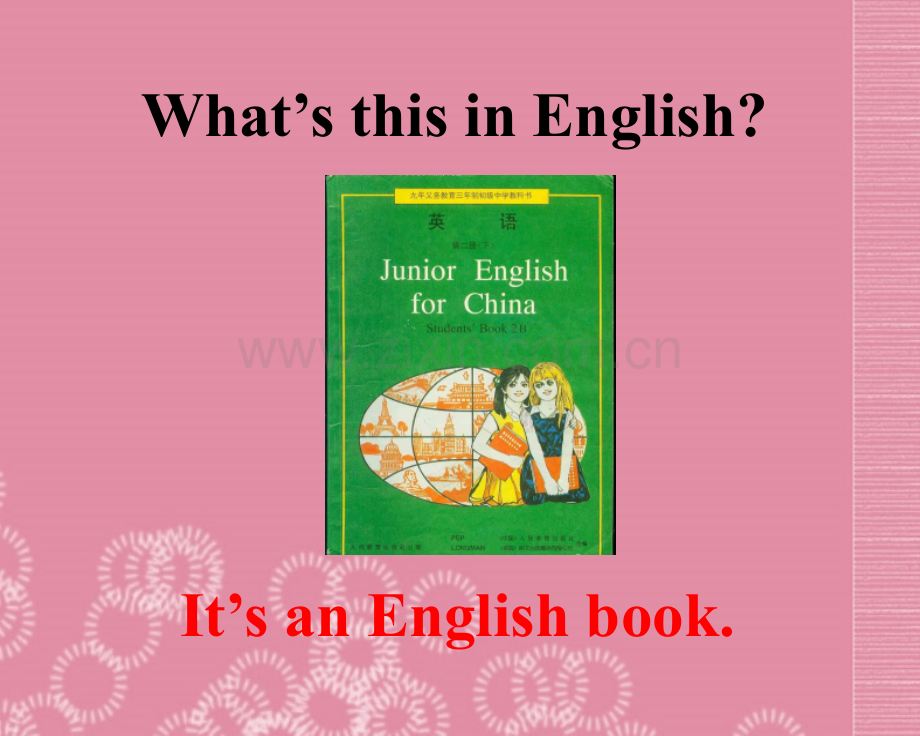 七年级英语上册StarterModule3MyEnglishBookUnit1WhatsthisinEnglish1新版外研版.pptx_第2页