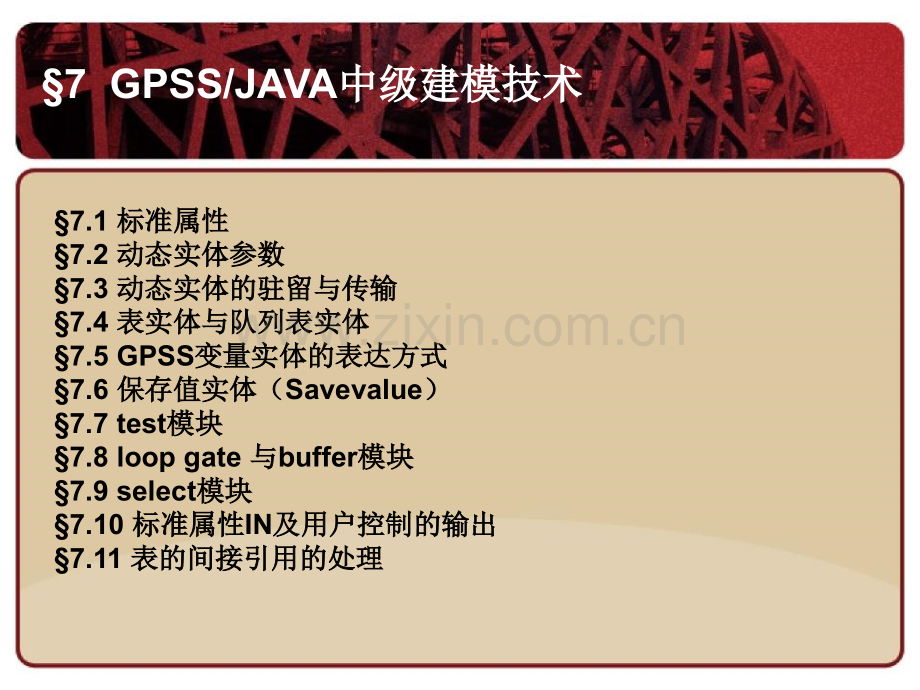 GPSSJAVA中级建模技术.pptx_第1页