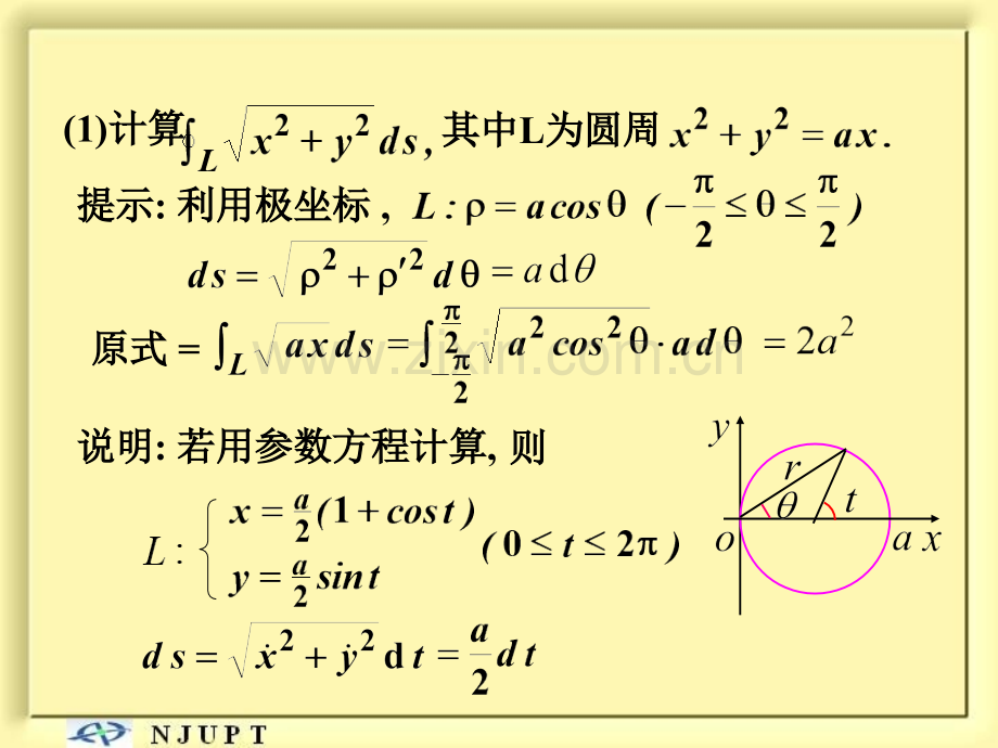 习题课曲线积分与曲面积分高数.pptx_第3页