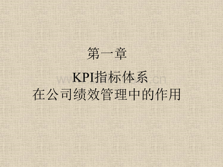 公司实例方案建立以KPI为核心的绩效考核体系.pptx_第2页