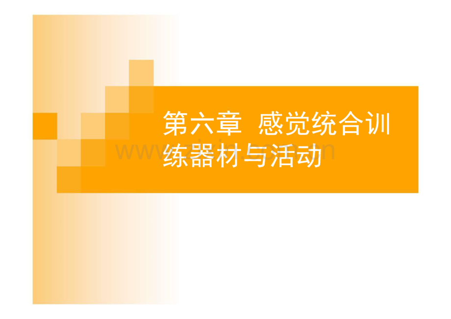 感觉统合训练器材与活动.pdf_第1页