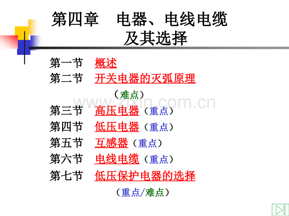 供电工程—电器电线电缆及其选择.pptx_第1页