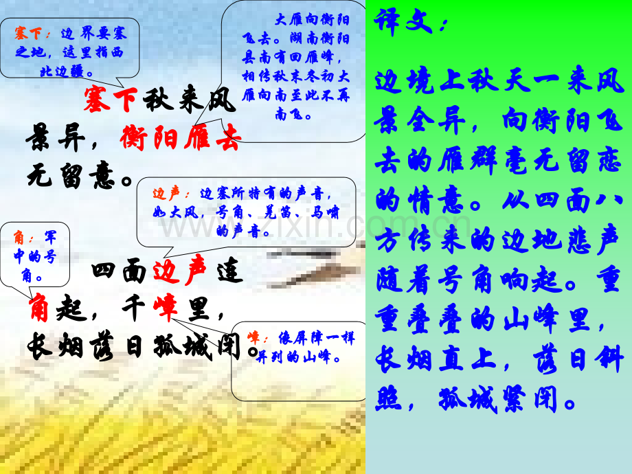 九年级语文上册渔家傲课件.pptx_第3页