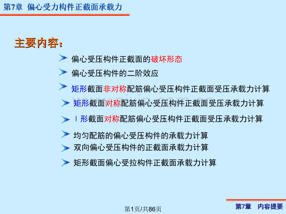 偏心受力构件正截面承载力1.pptx_第1页