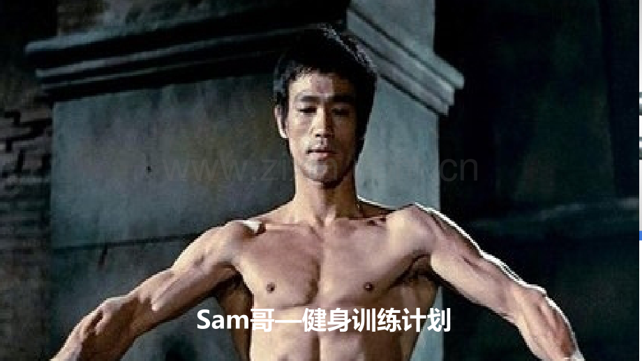 Sam哥健身训练计划.pptx_第1页