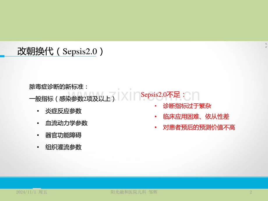 儿童脓毒性休克感染性休克诊治专家共识版2015文档资料.pptx_第2页