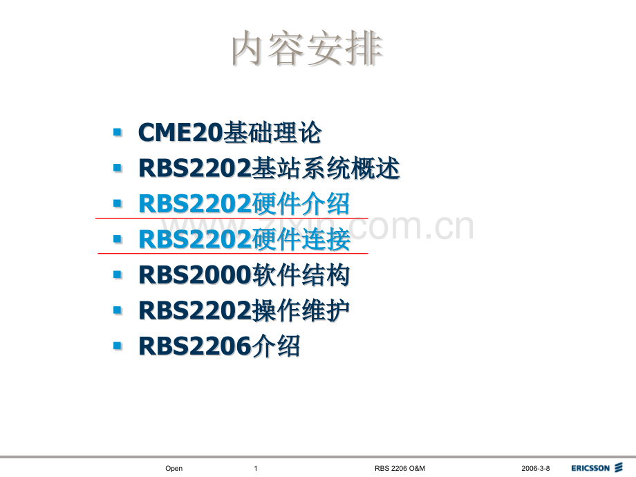 RBS2202硬件介绍和硬件连接.pptx_第1页