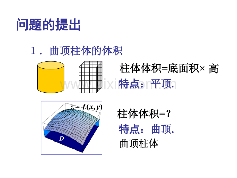 上海立信会计学院二重积分的概念和性质.pptx_第2页