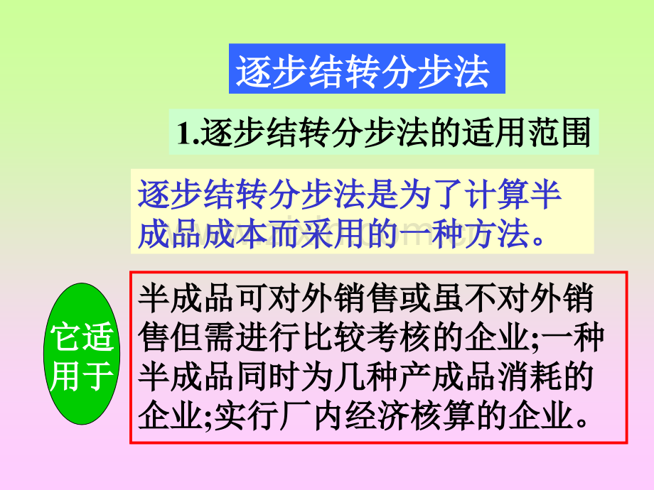 73产品成本计算基本方法分步法-PPT课件.pptx_第2页