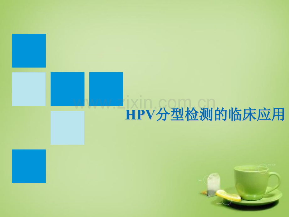 HPV分型检测的临床应用基础版.pptx_第1页