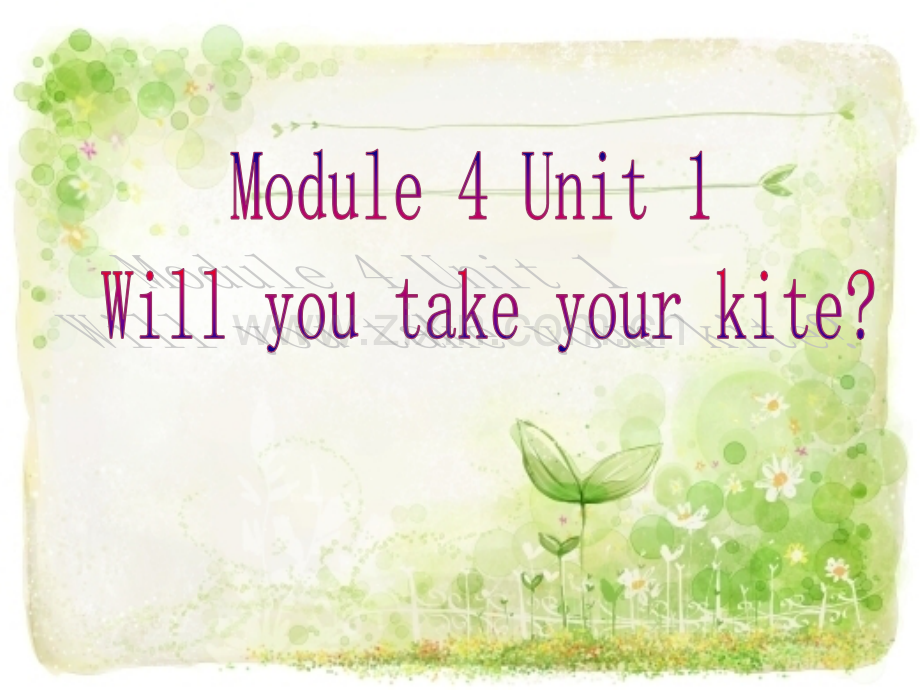 M4U1willyoutakeyourkite1.pptx_第1页