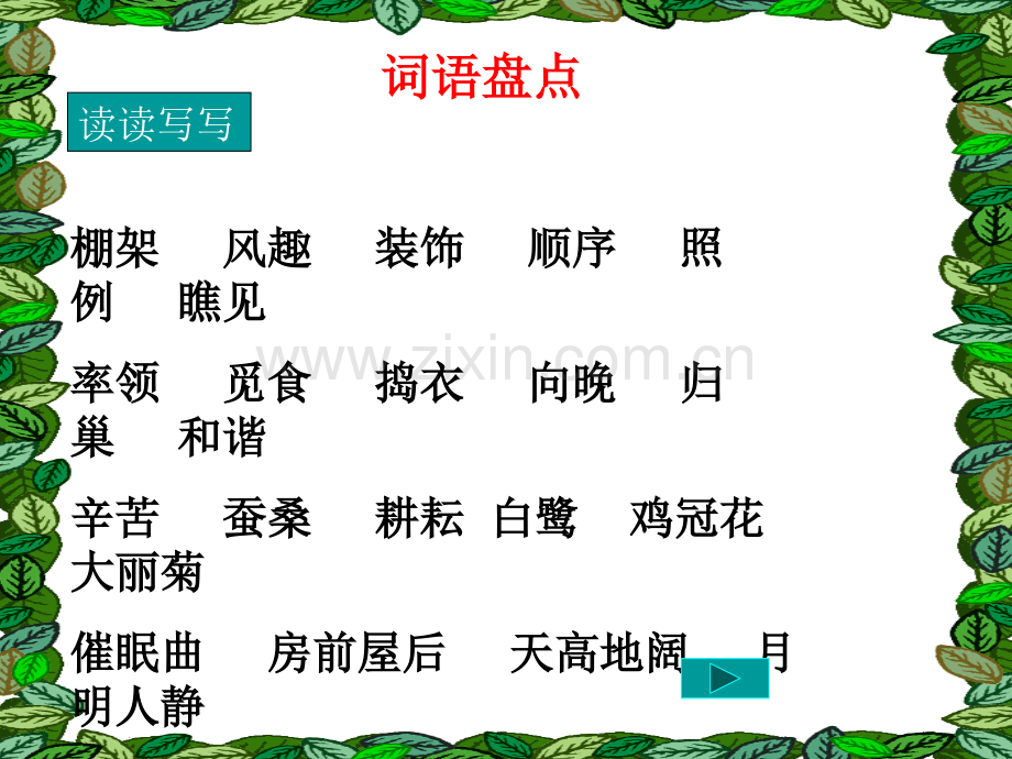 人教版四年级下册语文语文园地六.pptx_第3页