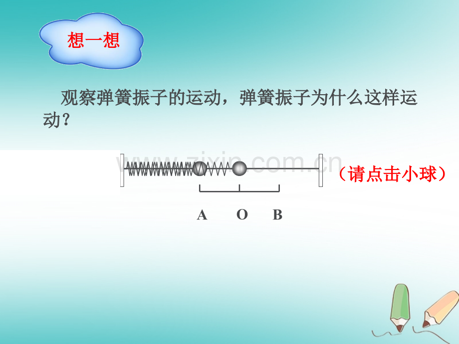 云南孰山彝族自治县高中物理机械振动113简谐运动的回复力和能量新人教版.pptx_第3页