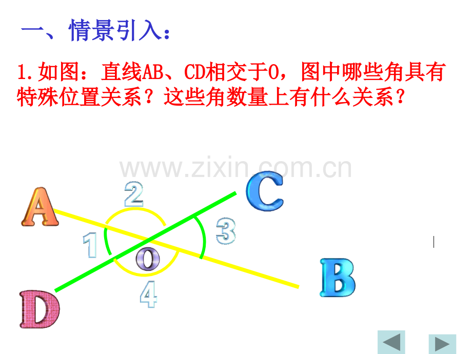 人教版初中数学七年级下册513同位角内错角同旁内角.pptx_第2页