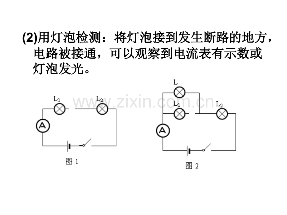 专题简单串并联电路故障的检测.pptx_第2页