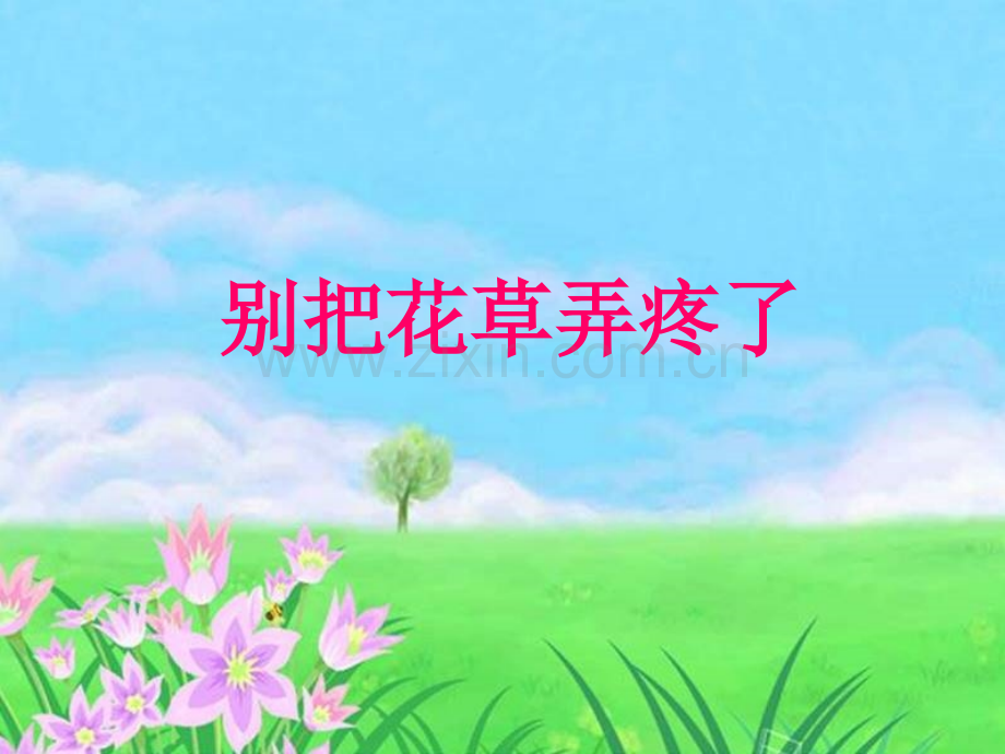 一年级下册品德别把花草弄疼了2苏教版.pptx_第1页