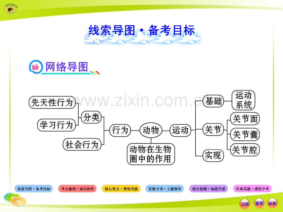 人教版初中生物中考复习八上动物运动和行为动物在生物圈中作用.pptx_第2页