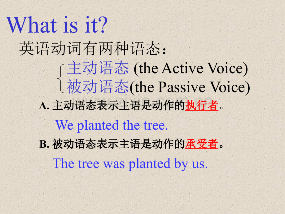 九年级被动语态解析课件共90张.pptx_第3页