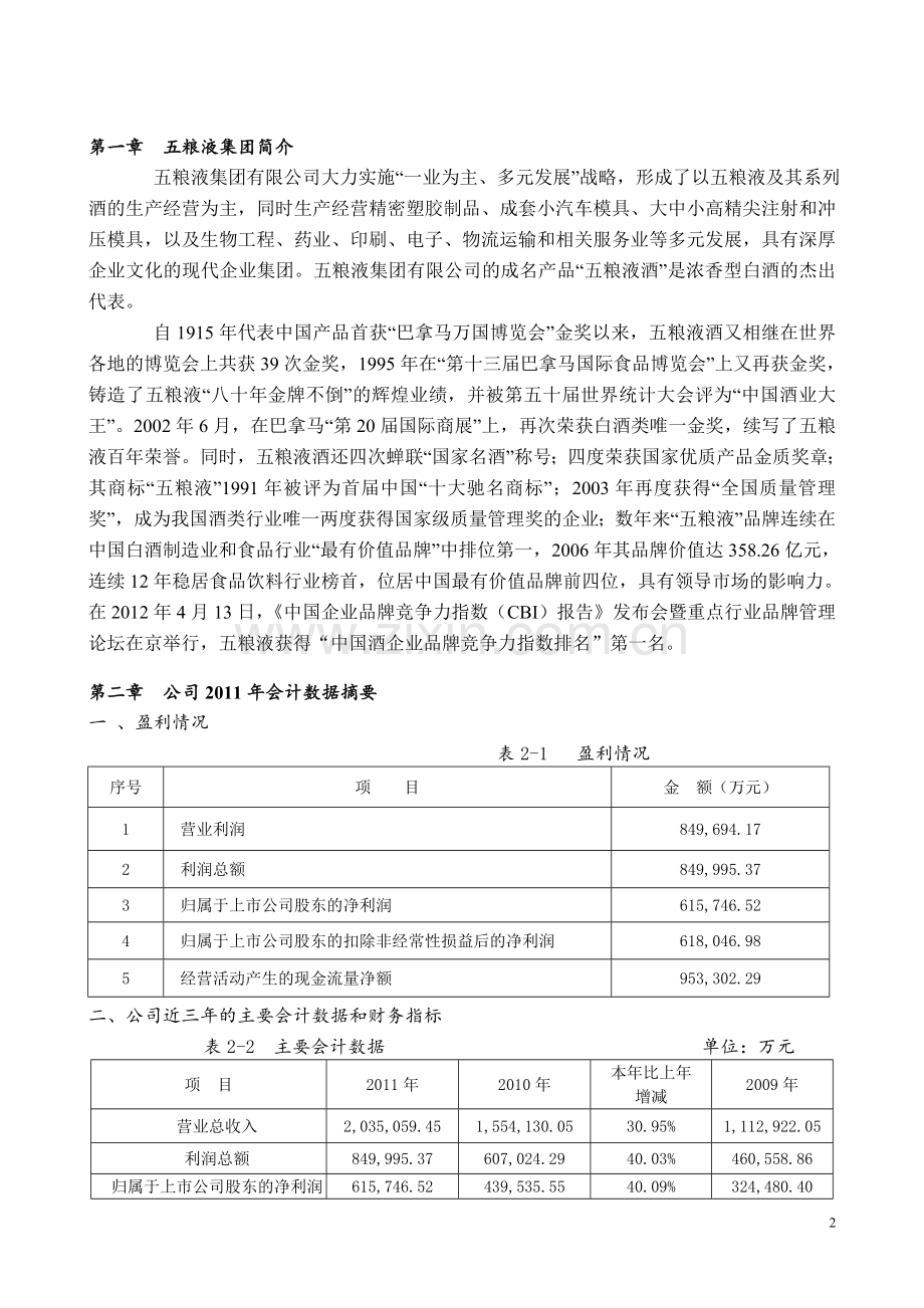 五粮液集团财务报告分析.doc_第2页