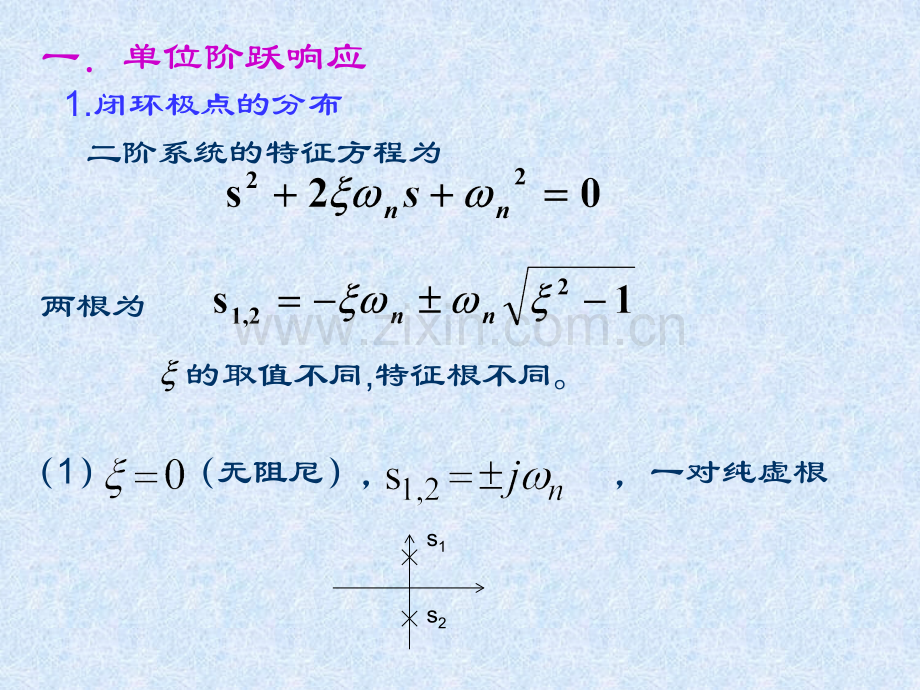 二阶系统的时域分析.pptx_第1页