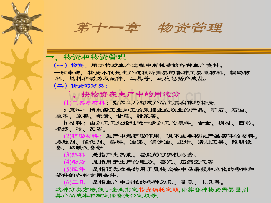 一物资和物资管理二物资消耗定额三物资储备定额四物资供.pptx_第2页